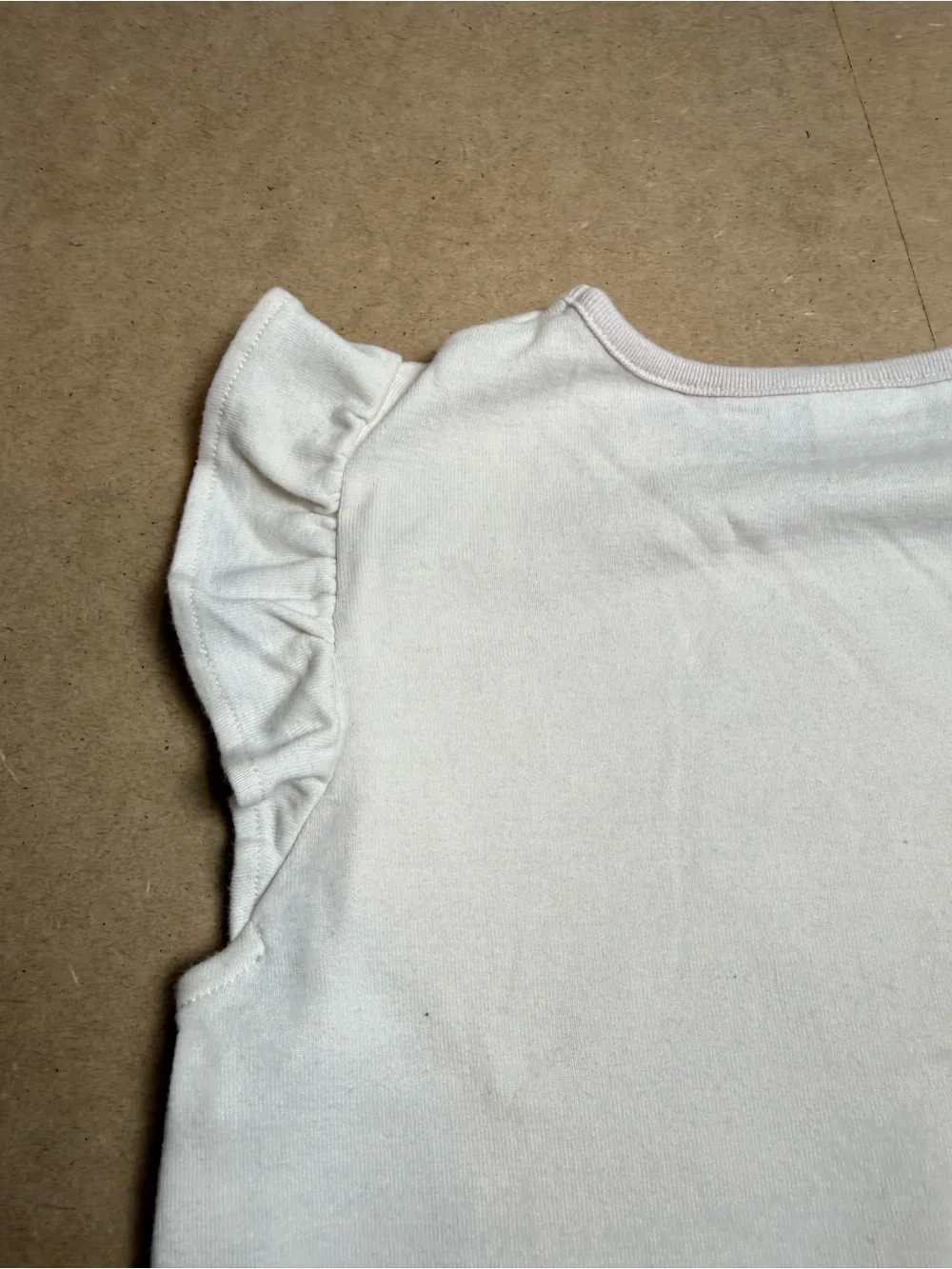 Gymboree Girls Size 12 Horse Appliqué Ruffle Sleeve Top